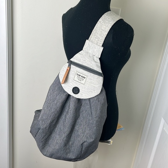 Top Paw for the love of Dogs Signature Pet Outdoor Crossbody Carrier - Picture 10 of 12